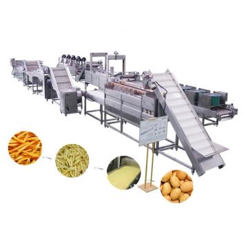 300kg Automatic Algeria Gas Heating Potato Chip Production Making Machine Line