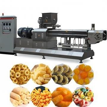 J Shape Corn Puff Snack Extruder for Ice Cream