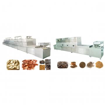 Tunnel Belt Microwave Hazelnuts Almonds Nuts Dryer Curing Machine