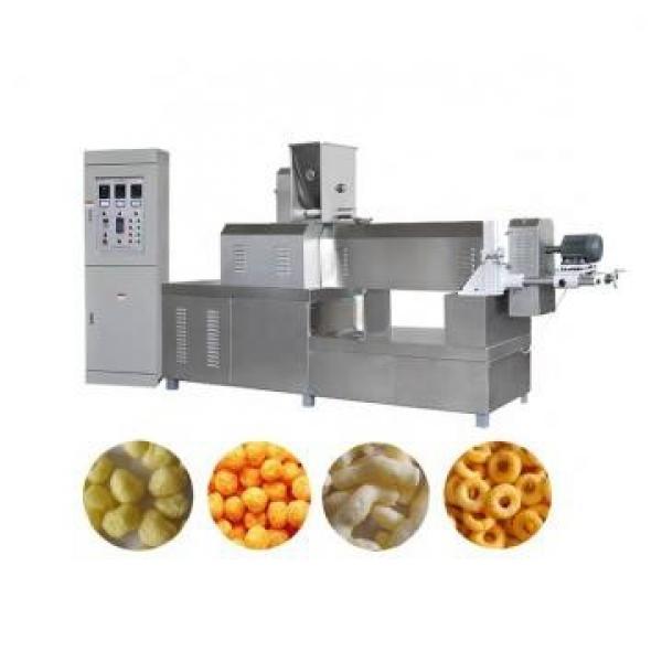Industrial Automatic Best Price Professional Corn Curls Kurkure Cheetos Nik Naks Corn Puff Snacks Food Extruder Machine Electric Gas Popcorn Making Machine #3 image