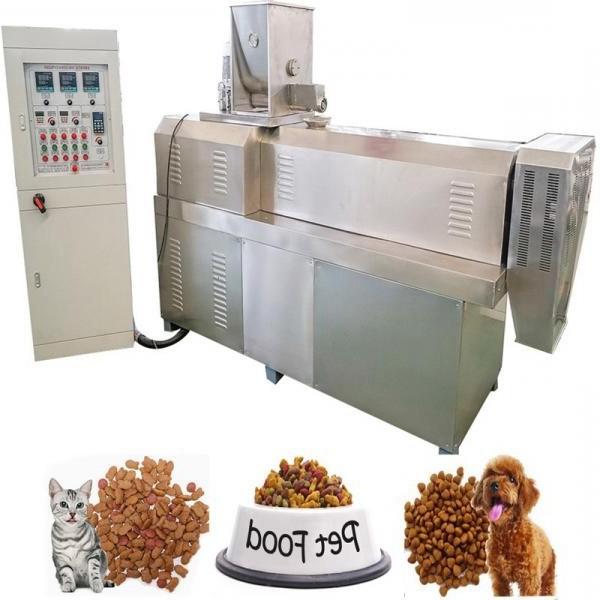 Puffed Animal Feed Extruder Production Plant Dog Pet Food Making Machine #1 image