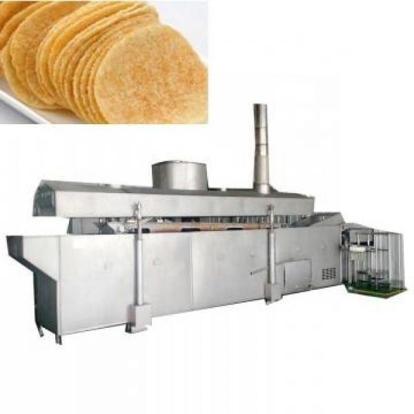 Frying Food Crisp Machines Potato Crisp Processing Line Salad Bugles Chips Food Making Machine Fried Rice Flakes Machine #2 image