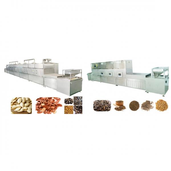Microwave Spice Tea Leaves Grain Nuts Dryer Drying Sterilization Machine #1 image